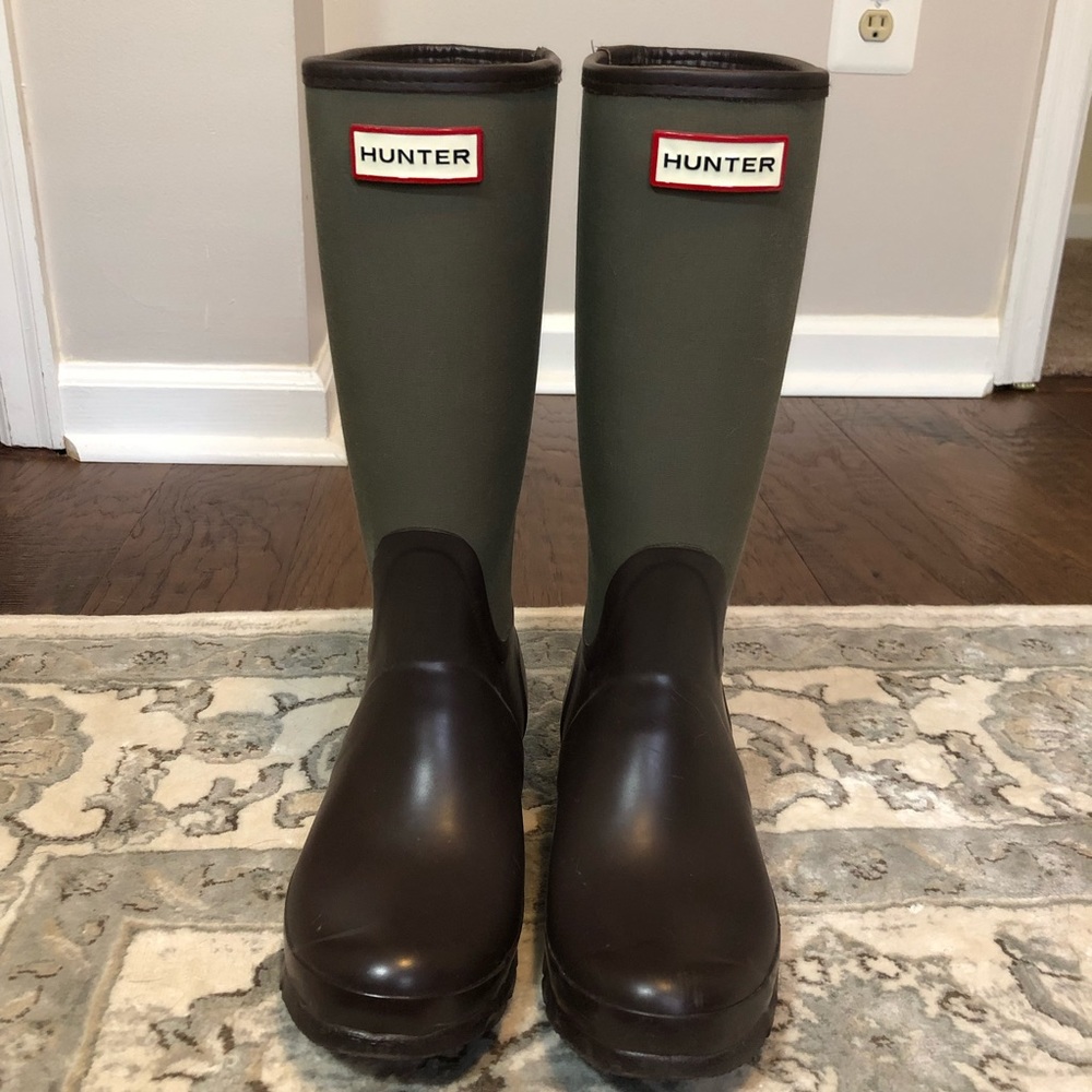 Two-tone Hunter Rainboots